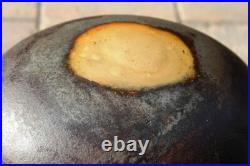 WW1 genuine German Helmet with Turtle camouflage used like a flower pot