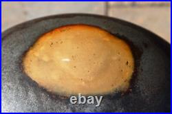 WW1 genuine German Helmet with Turtle camouflage used like a flower pot