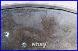 WW1 genuine German Helmet with Turtle camouflage used like a flower pot