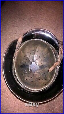 WW2 AUTHENTIC M40 GERMAN HELMET WithGOGGLES AND LINER