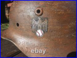 WW2 Camouflaged German Helmet German Helmet Camo WW2 War Relic WW2 WW2 Camouflaged German Helmet German Helmet Camo WW2 War Relic WW2