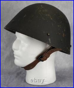 WW2 Czech Vz32 M32 Egg shell Steel combat Helmet German Wehrmacht Army US Vet BB