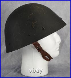 WW2 Czech Vz32 M32 Egg shell Steel combat Helmet German Wehrmacht Army US Vet BB