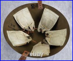 WW2 Czech Vz32 M32 Egg shell Steel combat Helmet German Wehrmacht Army US Vet BB