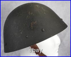 WW2 Czech Vz32 M32 Egg shell Steel combat Helmet German Wehrmacht Army US Vet BB