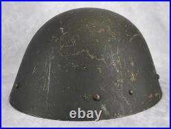 WW2 Czech Vz32 M32 Egg shell Steel combat Helmet German Wehrmacht Army US Vet BB