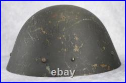 WW2 Czech Vz32 M32 Egg shell Steel combat Helmet German Wehrmacht Army US Vet BB