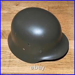 WW2 Finnish M40-55 M55 Last Model German Steel Helmet Friitala Liner