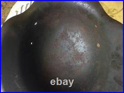 WW2 GERMAN M42 HELMET SHELL REPAIRED SIZE 60cm