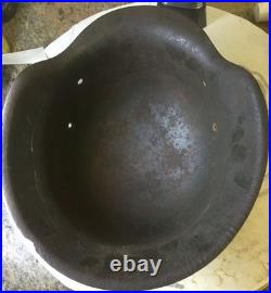 WW2 GERMAN M42 HELMET SHELL REPAIRED SIZE 64cm
