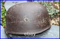 WW2 Genuine German Fallschirmjager M38 Helmet Paratrooper FJ Steel M38 Helmet