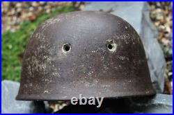 WW2 Genuine German Fallschirmjager M38 Helmet Paratrooper FJ Steel M38 Helmet