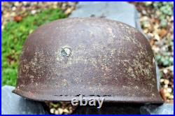 WW2 Genuine German Fallschirmjager M38 Helmet Paratrooper FJ Steel M38 Helmet