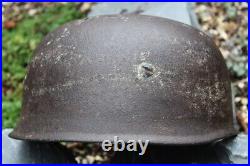 WW2 Genuine German Fallschirmjager M38 Helmet Paratrooper FJ Steel M38 Helmet