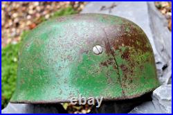 WW2 Genuine German Fallschirmjager M38 Helmet Paratrooper M38 Helmet, Normandy