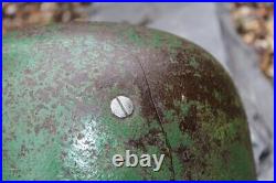 WW2 Genuine German Fallschirmjager M38 Helmet Paratrooper M38 Helmet, Normandy