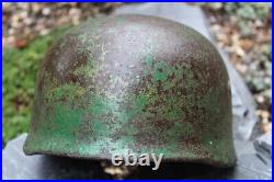 WW2 Genuine German Fallschirmjager M38 Helmet Paratrooper M38 Helmet, Normandy