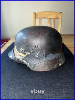 WW2 German Afrika Korps Luftwaffe M35 Helmet WW2 German Afrika Korps Luftwaffe M35 Helmet