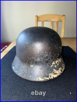 WW2 German Afrika Korps Luftwaffe M35 Helmet WW2 German Afrika Korps Luftwaffe M35 Helmet