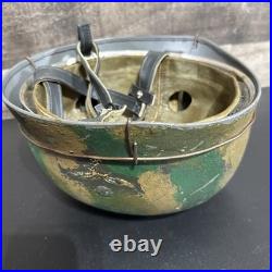 WW2 German Airborne Paratrooper M38 FJ Helmet Camouflage Jungle Barbed Wire