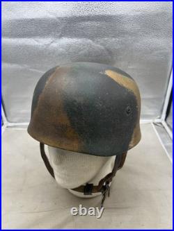 WW2 German Airborne Paratrooper M38 FJ Helmet Camouflage Reproduction HH238
