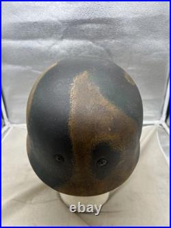 WW2 German Airborne Paratrooper M38 FJ Helmet Camouflage Reproduction HH238