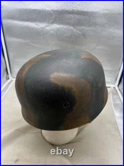WW2 German Airborne Paratrooper M38 FJ Helmet Camouflage Reproduction HH238