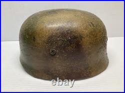 WW2 German Airborne Paratrooper M38 Helmet Camouflage High Detailed Reproduction