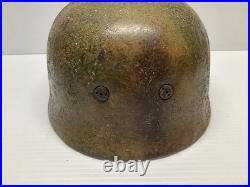 WW2 German Airborne Paratrooper M38 Helmet Camouflage High Detailed Reproduction