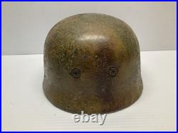 WW2 German Airborne Paratrooper M38 Helmet Camouflage High Detailed Reproduction