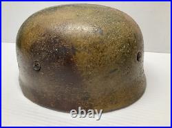 WW2 German Airborne Paratrooper M38 Helmet Camouflage High Detailed Reproduction
