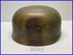WW2 German Airborne Paratrooper M38 Helmet Camouflage High Detailed Reproduction