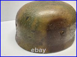 WW2 German Airborne Paratrooper M38 Helmet Camouflage High Detailed Reproduction