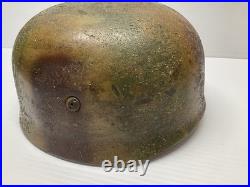 WW2 German Airborne Paratrooper M38 Helmet Camouflage High Detailed Reproduction