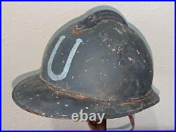 WW2 German Ally Croatian Ustasha NDH Adrian Helmet Read Description