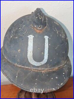 WW2 German Ally Croatian Ustasha NDH Adrian Helmet Read Description