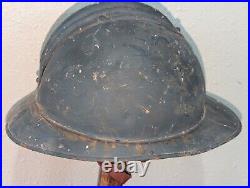 WW2 German Ally Croatian Ustasha NDH Adrian Helmet Read Description