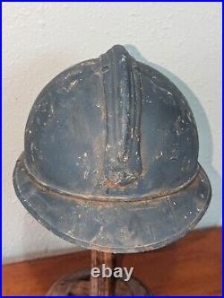 WW2 German Ally Croatian Ustasha NDH Adrian Helmet Read Description