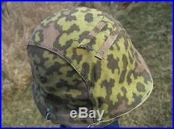 WW2 German Army Elite Uniform Helmet Cover Reversible Camo Camouflage WWII