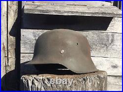 WW2 German Army Helmet M42 size 66