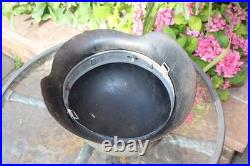 WW2 German Army M42 Helmet big 66 size, very good condition, from Normandy Trip WW2 German Army M42 Helmet big 66 size, very good condition, from Normandy Trip