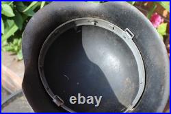 WW2 German Army M42 Helmet big 66 size, very good condition, from Normandy Trip WW2 German Army M42 Helmet big 66 size, very good condition, from Normandy Trip