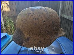 WW2 German Battlefield Found Helmet. Berlin