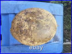 WW2 German Battlefield Found Helmet. Berlin