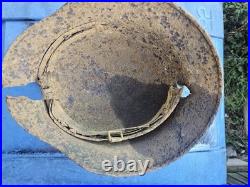 WW2 German Battlefield Found Helmet. Berlin