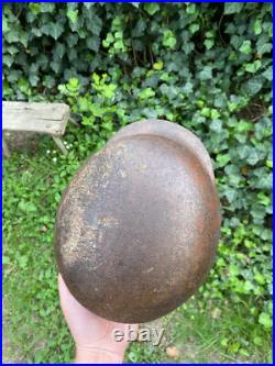 WW2 German Camo Helmet, M35 helmet, Original