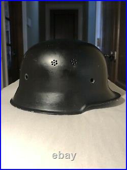 WW2 German Civic M34 Helmet 1/3