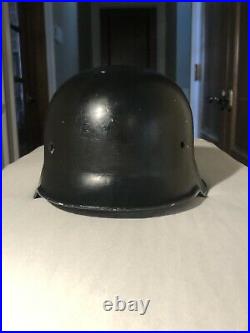 WW2 German Civic M34 Helmet 1/3