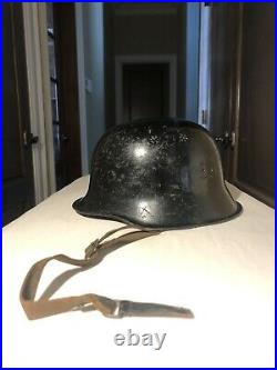 WW2 German Civic M34 Helmet 2/3