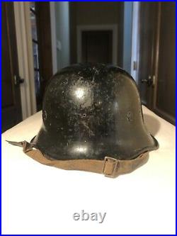 WW2 German Civic M34 Helmet 2/3